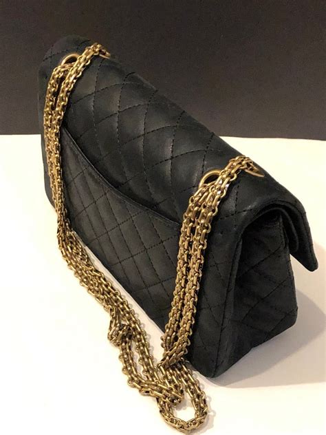 Ainifeel Chanel Inspired Quilted 2.55 Reissue Flap Bag 